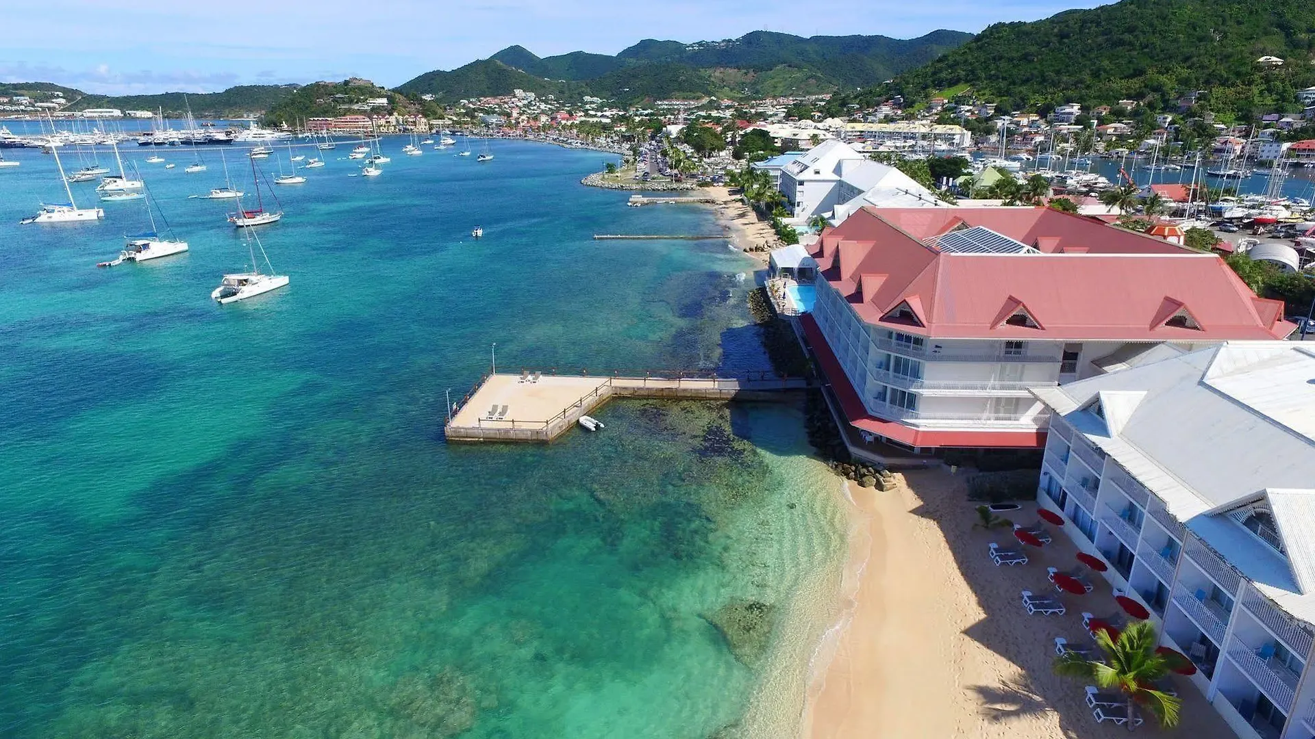 ****  Hotel Beach Plaza (Adults Only) Marigot  Svatý Martin